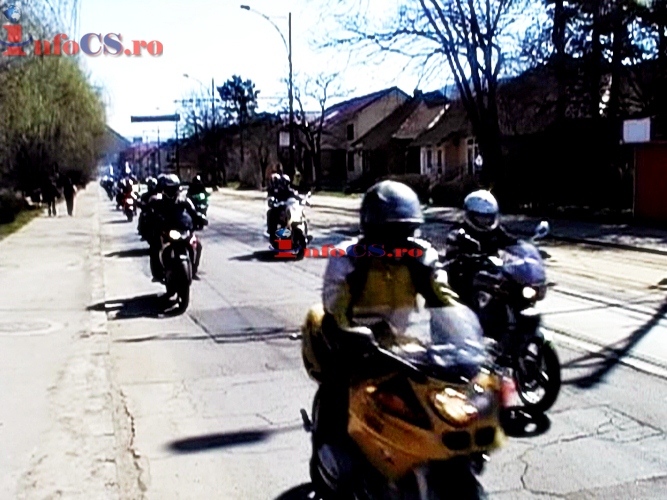 EXCLUSIV VIDEO FOTO Parada motocicletelor la Reșița