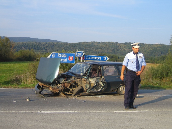Grav accident de circulație pe DN 58