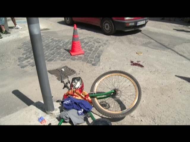 Biciclist accidental mortal la Glimboca