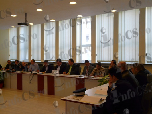 Comitetul Local pentru Situaţii de Urgenţă al Municipiului Reşiţa reunit în ședința