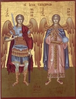 Sf. Arhangheli Mihail si Gavriil – simbolurile dreptăţii şi iubirii !