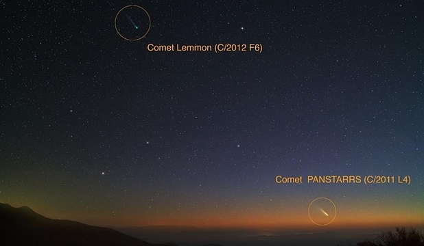 Spectacol pe cer: cometa Pan-STARRS devine vizibilă din România. Iată cum o puteţi vedea!