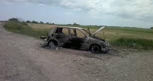 VIDEO Sfârșit cumplit pentru un tânăr de 28 de ani din Udvin – a pierit ars în propria mașină