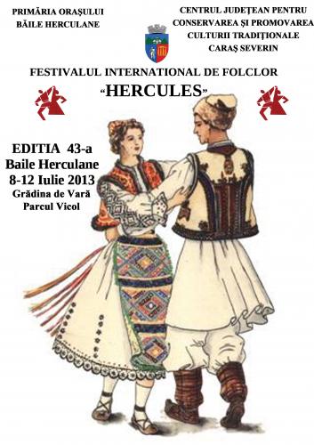 Luni incepe Festivalul International De Folclor Hercules 2013