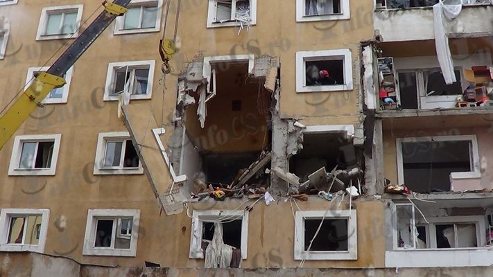 VIDEO Aproape 750.000 de lei pentru reabilitarea blocului explodat pe Aleea Vlădeasa, în euro- cam 166.000