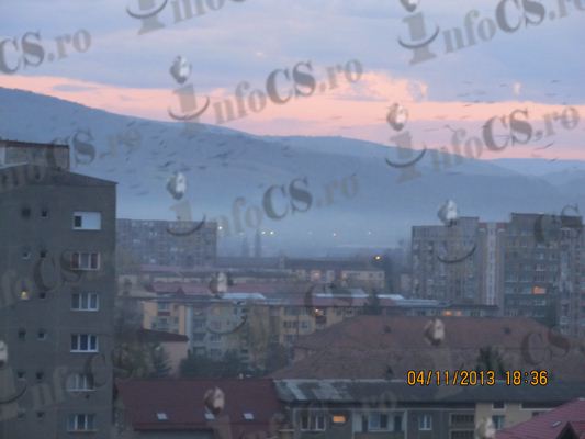 EXCLUSIV VIDEO FOTO Cu pâra la ,,tante Europa” – Și la Reșița, ori ce minune ține tot trei zile, orașul poluat din nou cu praf și cu fum