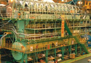 motor naval