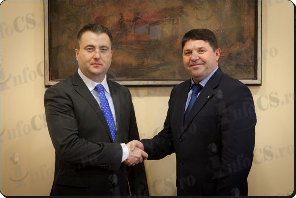Consulul general al României la Gyula, cărășanul Florin Vasiloni, a avut o întrevedere cu Zoltan Farkas, președintele CJ Bekes