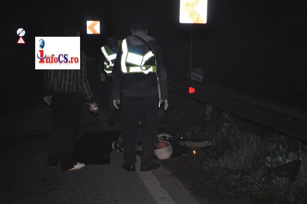 EXCLUSIV VIDEO Grav accident de circulația la Bocșa, un alt tânăr și-a pierdut viața astă noapte