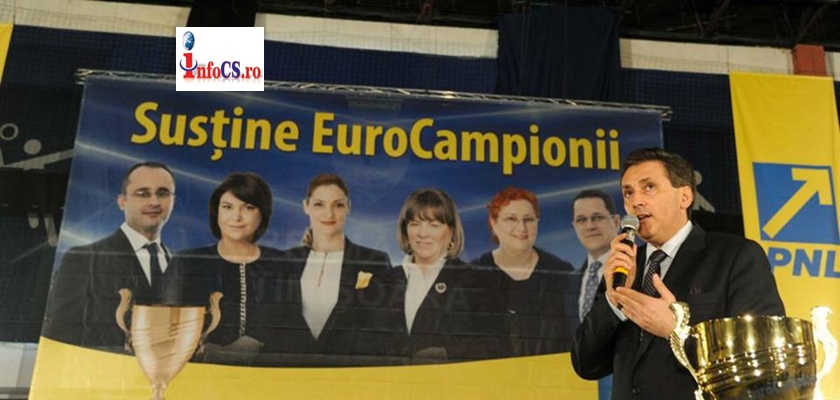 Peste 500 de liberali din CS la lansarea EuroCampionilor PNL