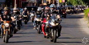 Caravana moto