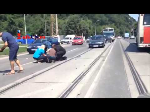 UPDATE EXCLUSIV VIDEO Grav accident de circulația la Triaj azi la ora 12:30, biciclist grav rănit