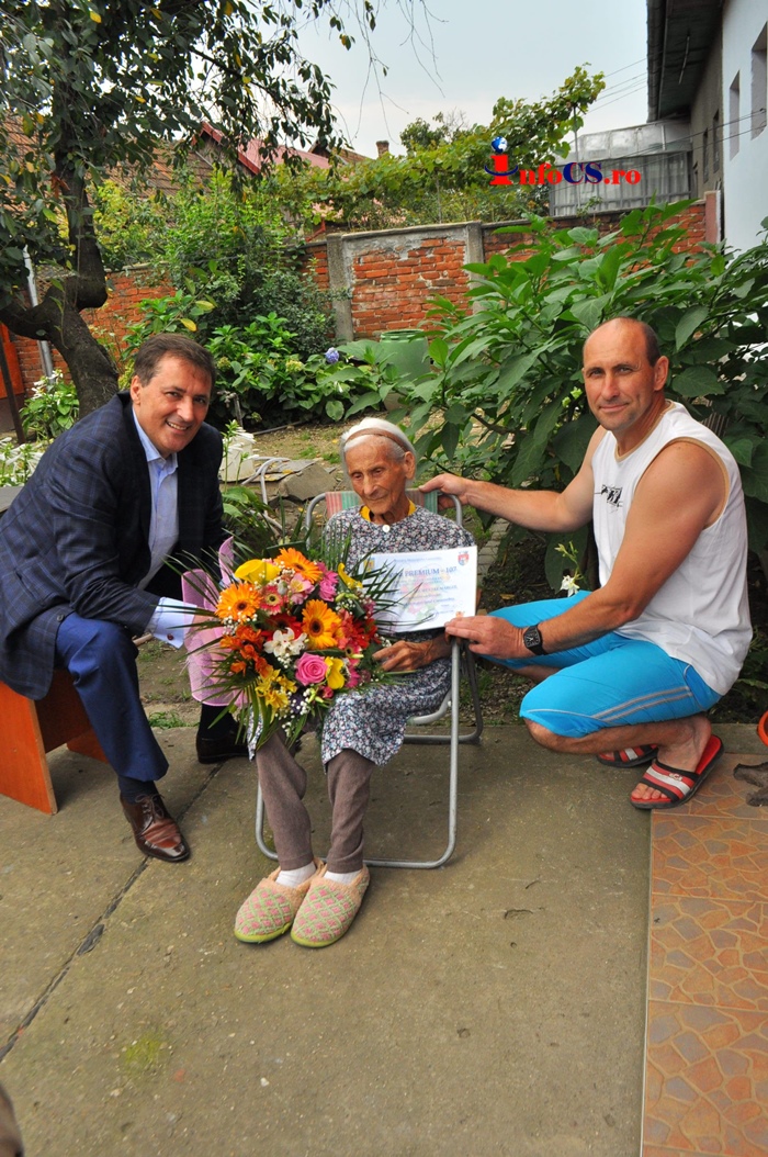 VIDEO Tanti Margit din Caransebeș a împlint azi 107 ani