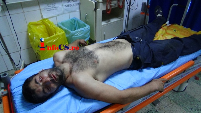 UPDATE VIDEO Bărbat operat bătut de polițiști la Reșița