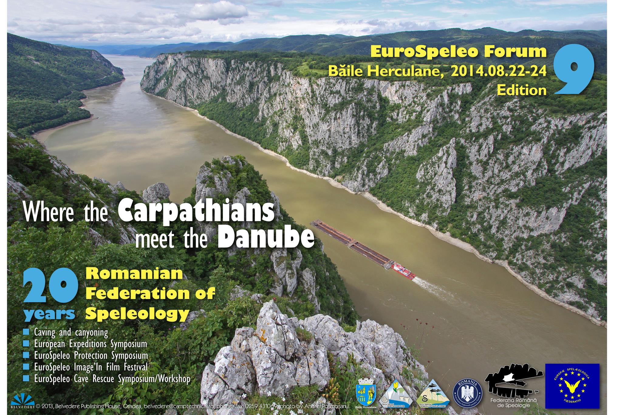 La Herculane începe EuroSpeleo Forum, ediția a 9-a Unde Carpații întâlnesc Dunărea