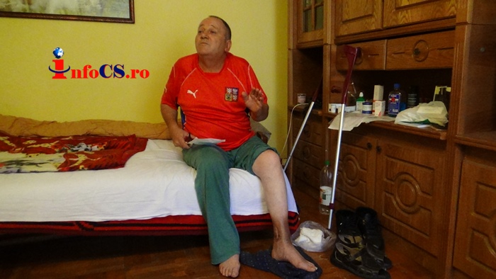VIDEO Malpraxis la Spitalul Județean din Reșița, un bărbat a ajuns invalid de la o simplă fractură