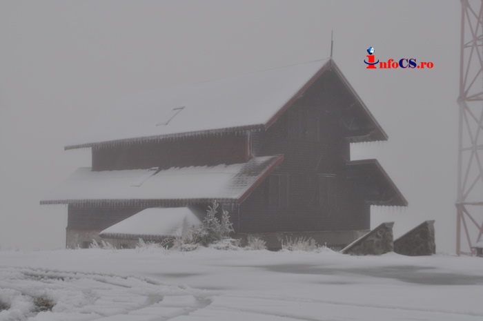 VIDEO Iarna a ajuns şi în Banat unde a venit prima zăpadă pe Semenic