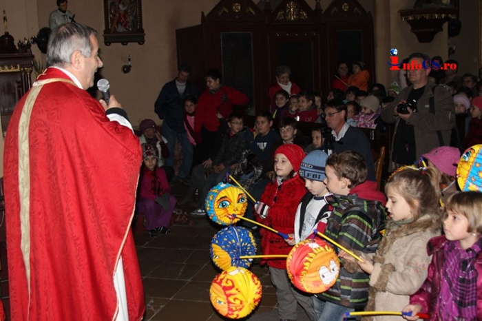 Alaiul lampioanelor la Resita – Sfântul Martin sărbătorit în Banatul Montan
