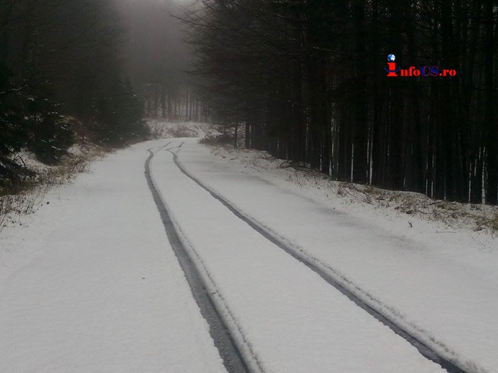 VIDEO A venit prima zăpadă serioasă pe Muntele Semenic