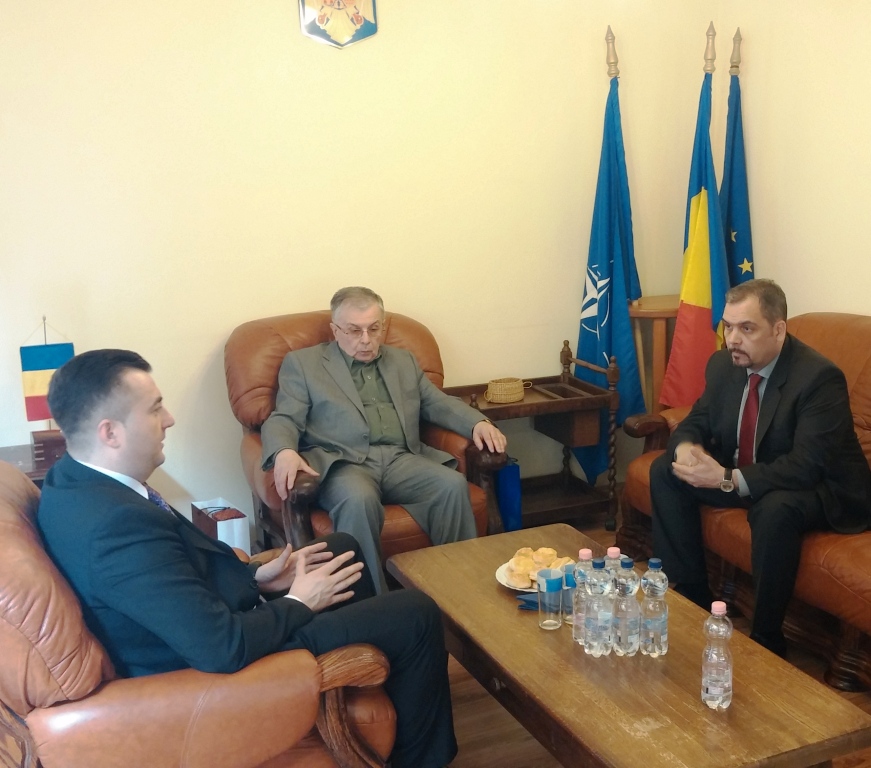 Preşedintele Consiliului Judeţean Bekes, în vizită la Consulatul General al României la Gyula