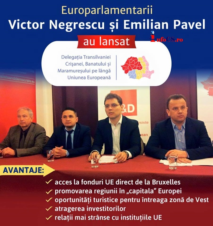 „ Din Banat in inima Europei „ – Delegatia  Transilvaniei, Crisanei , Banatului si Maramuresului (P)