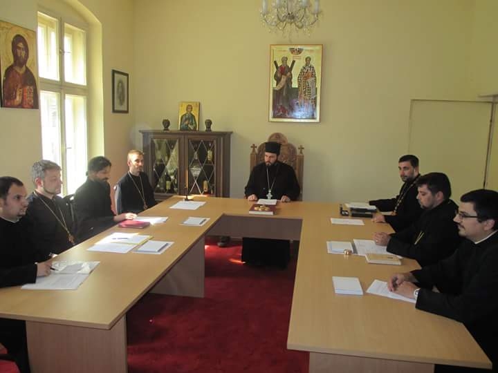 Şedința clericilor Protopopiatului Daciei Ripensis din Timocul Sârbesc