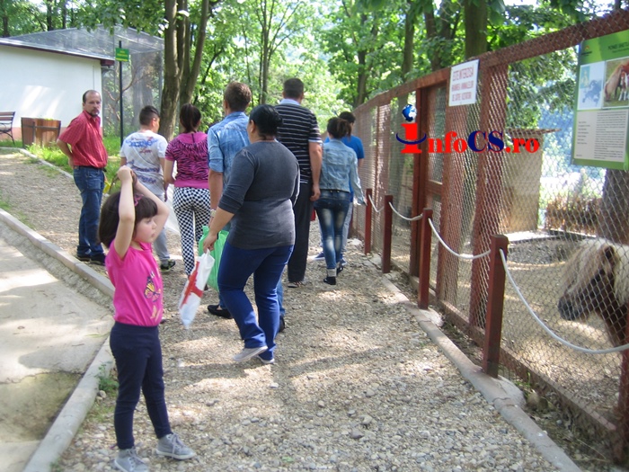 Grădina Zoologică din Reșița luată cu asalt de copii, părinți și bunici