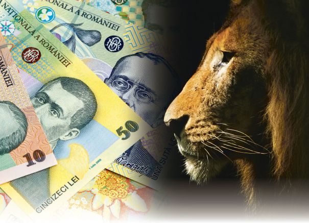 Piata valutara – Leul s-a cuibărit între 4,51 și 4,52 lei
