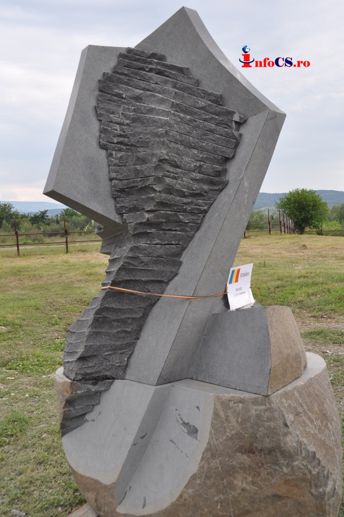 Tabăra Internațională de sculptură în andezit de la Caransebeș, la final cu bilanț bogat