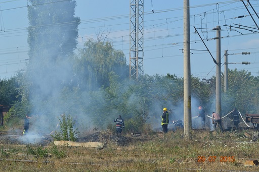 NEWS ALERT Incendiile au blocat trenul între Reșița și Caransebeș