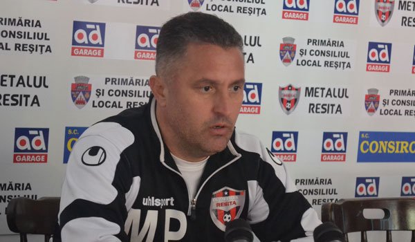 Antrenorul Marian Pana si-a dat demisia de la Metalul Resita