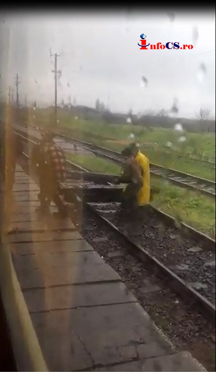 VIDEO Transport feroviar de lumea a III a între Resita și Timisoara