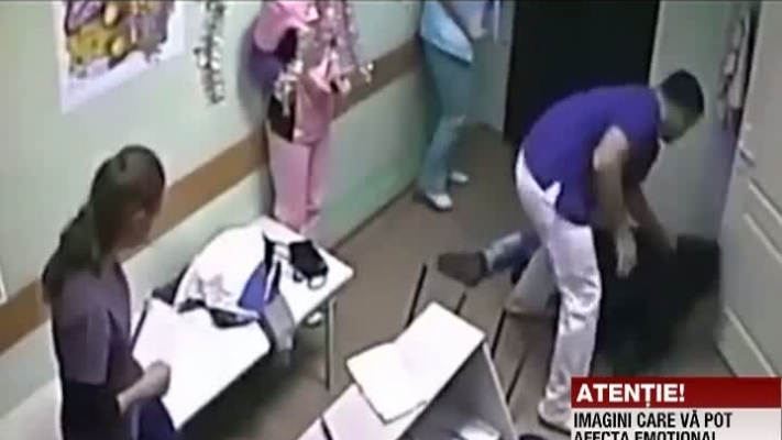 VIDEO Pacient, ucis în bătaie de un medic, chiar în spital