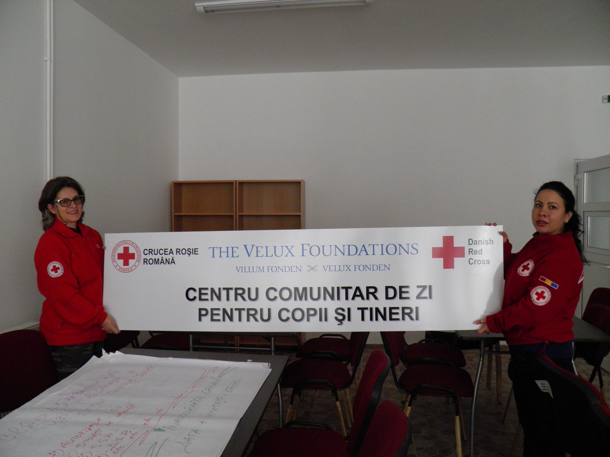 Crucea Roșie Română a deschis un centru de zi  pentru copiii și tinerii defavorizați în Valea Jiului