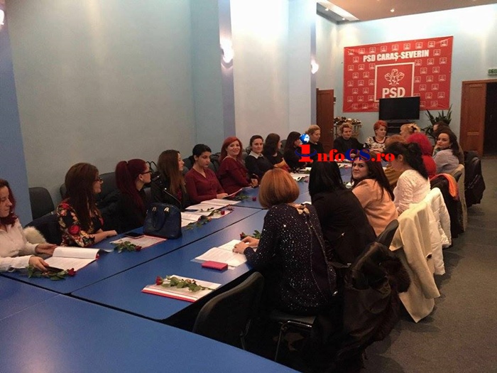 Dezbaterea organizata de Liga Tinerelor Social Democrate , cu tema” Femeia la inceput de drum- cariera si familie.”