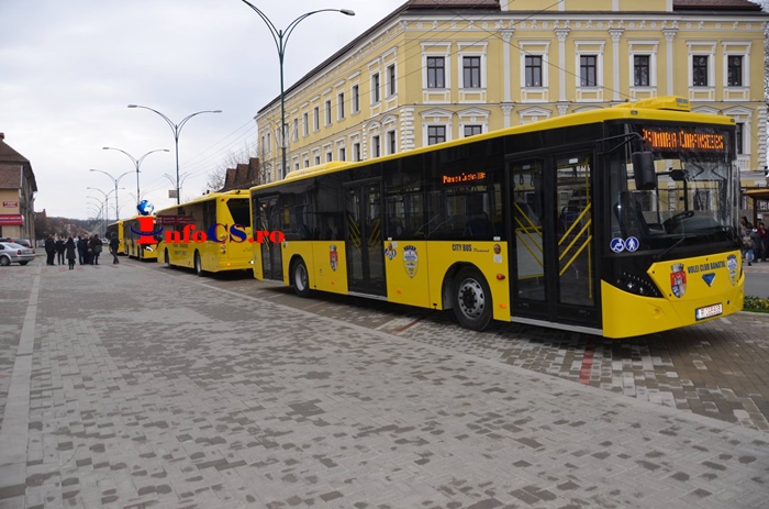 De luni, 4 aprilie, pe străzile Caransebeșului va fi reluat transportul public de călători
