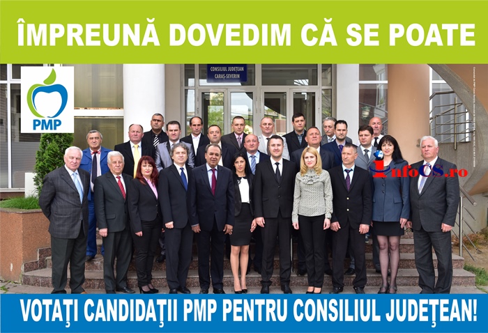 Echipa PMP Resiţa îşi propune: ,,Împreună, punem Reșița în mișcare”  PMP – Un partid nou!