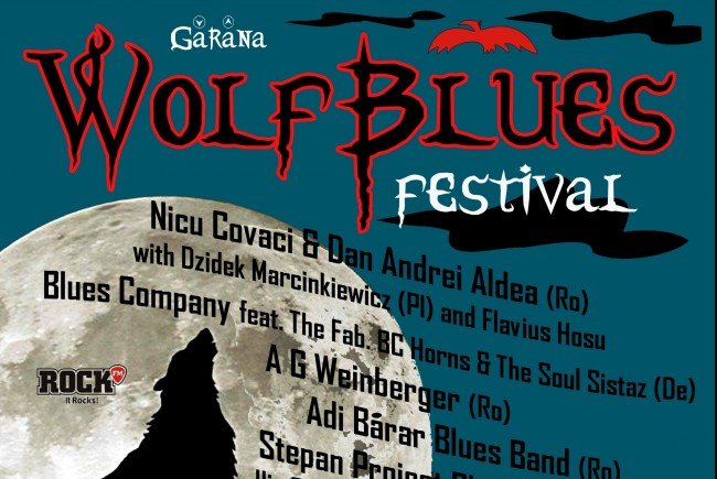 Hai la festivalul lupilor romantici; La Gărâna debutează  – WOLFBLUES – ediția 1 – Poiana Lupului, 29-30 iulie 2016.