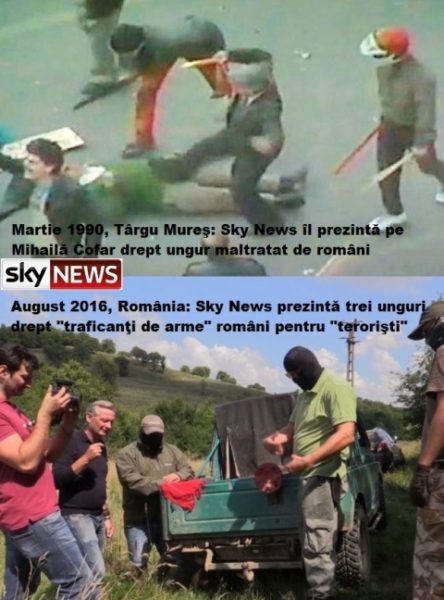 Sky News pe fata împotriva României Anatomia unei diversiuni Târgu-Mureș, martie 90