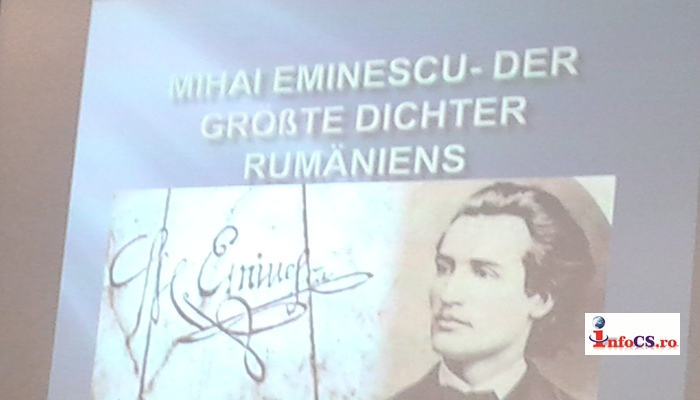 Versurile lui Eminescu s-au făcut auzite și în limba germană