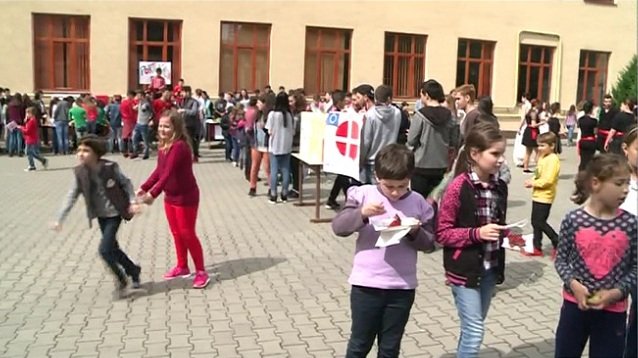 VIDEO Ziua Europei marcata la Colegiul Naţional Diaconovici-Tietz