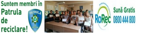 Patrula de Reciclare de la Colegiul Tehnic din Reșița – cea mai activă echipă de voluntari la nivel local