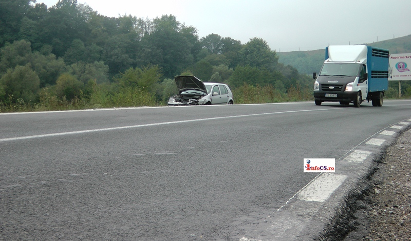 VIDEO Accident carambol la Colțan pe Dn58B