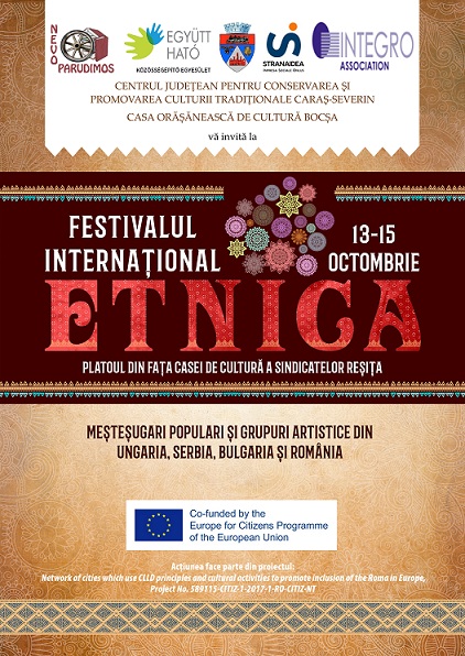 La Resita va avea loc „FESTIVALUL ETNICA”! Festival al diversităţii etniilor, produselor agroalimentare, dar şi al meşterilor populari din Banat şi nu numai
