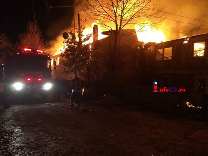 Incendiu puternic in colonia Măru – 18 locuinte au ars