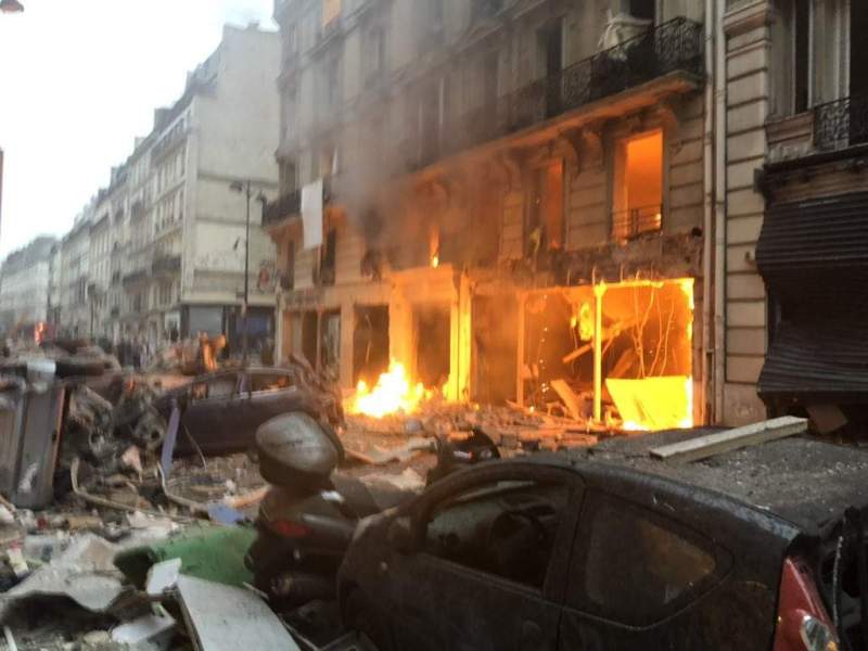 Explozie la Paris – Cel puțin 20 de persoane au fost rănite