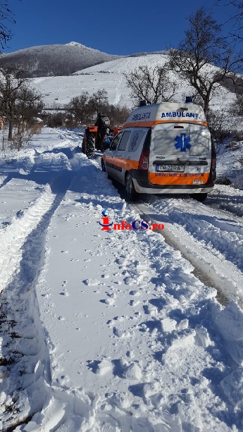 Satul Cănicea a fost blocat de zăpadă 3 zile VIDEO