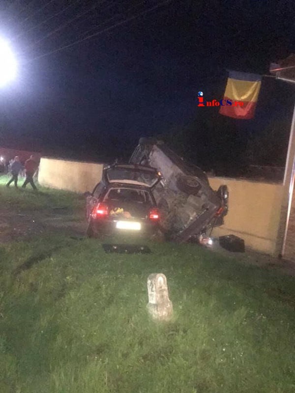 Accident carambol cu 4 maşini implicate în comuna Băuţar