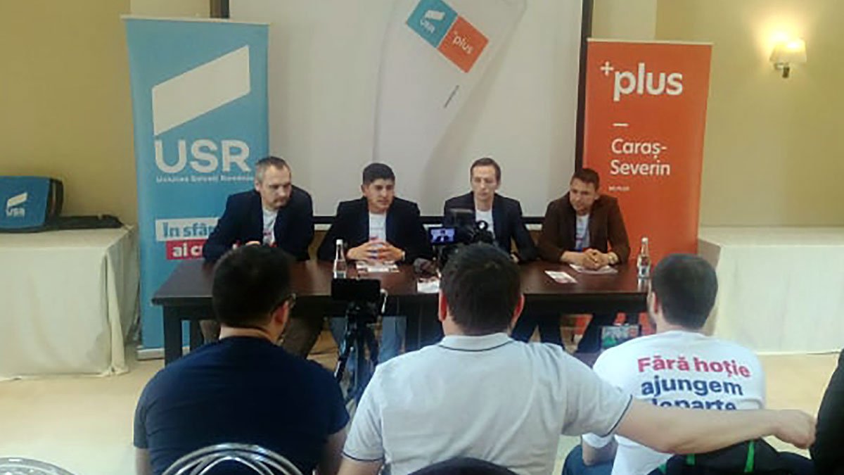 În Caraș-Severin, USR PLUS a obținut a treia poziție, cu 11,05%