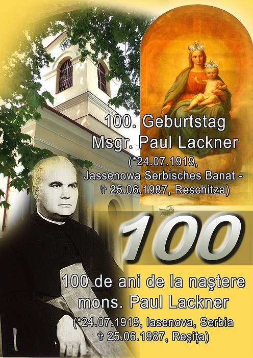 Spre aducere aminte: Centenar Monseniorul Paul Lackner